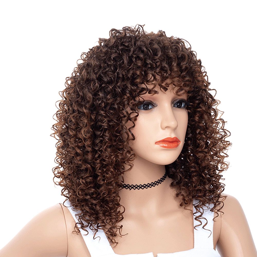 Corte De Pelo Rizado A Capas