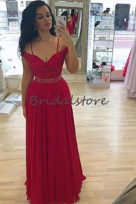 Vestidos De Fiesta Largos Y Rojos Largos Gorra De Gasa Vestidos Largos De Noche Vestidos De Fiesta De Graduación Con Cuentas De Encaje Vestido De Fiesta Formal De Graduación 2019 83,45 € DHgate