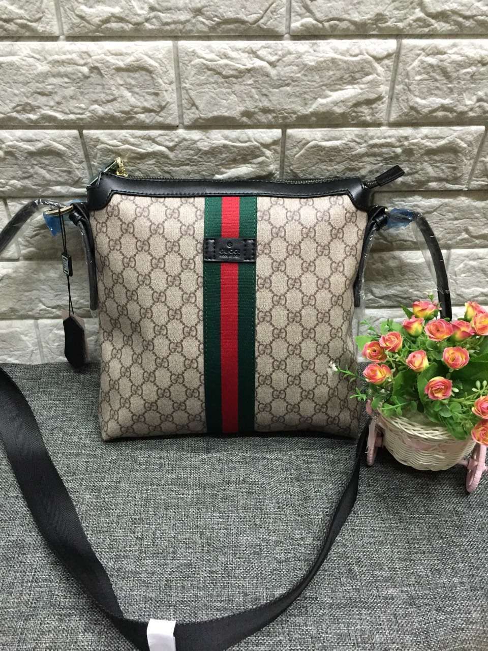 mens retro messenger bag