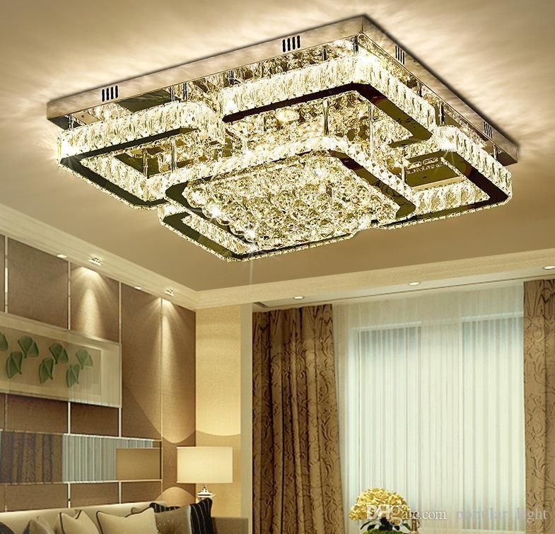 square modern chandelier