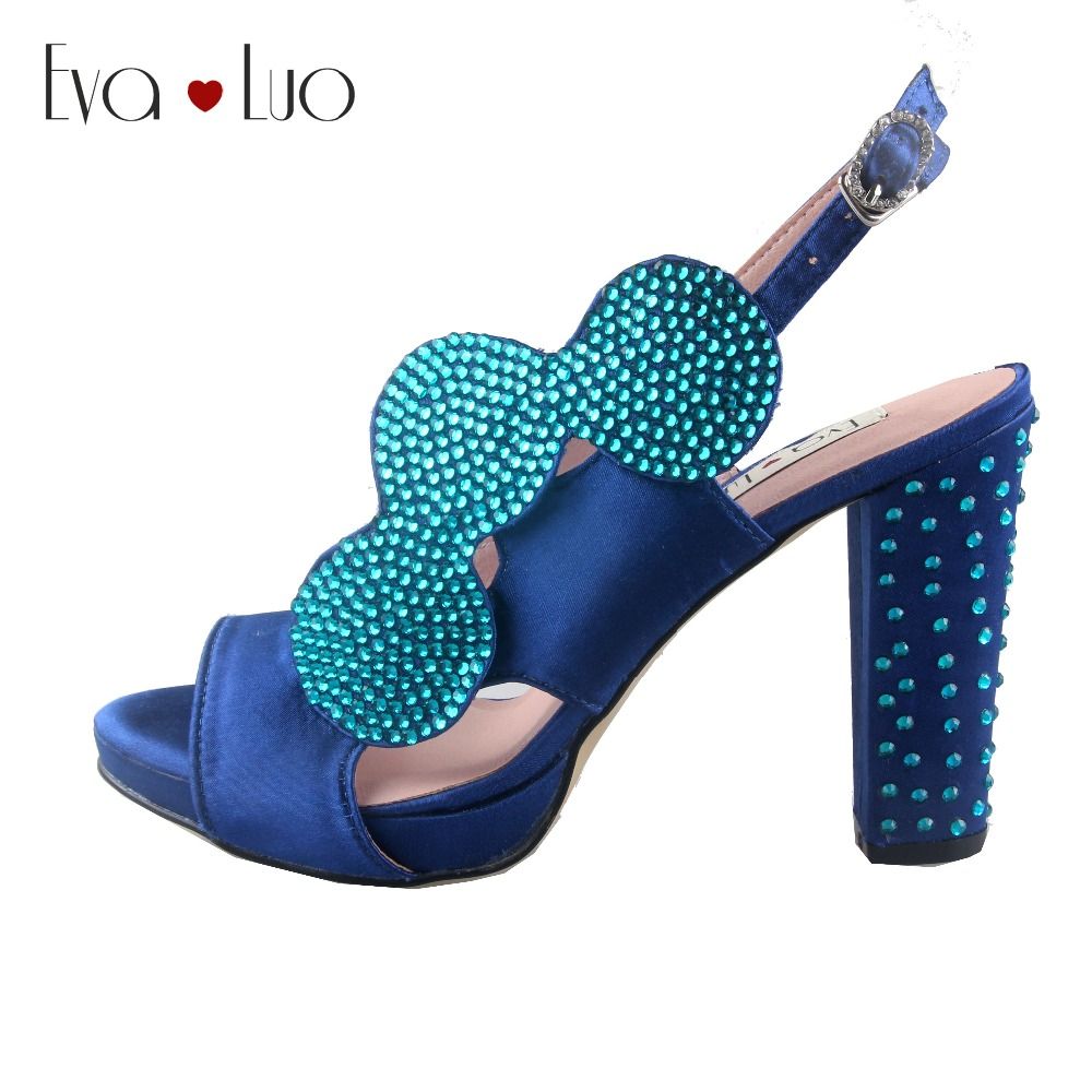turquoise block heel shoes