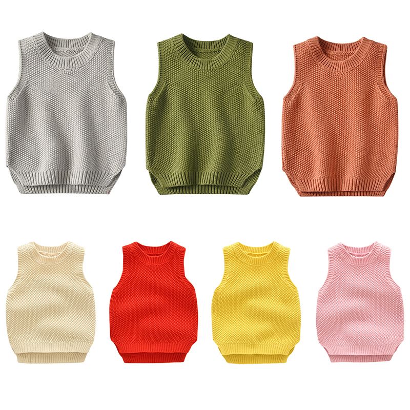Compre Punto De Punto Solido Chalecos De Bebe Diseno De Moda Sweater De Cuello Redondo Es Vestido De Punto De Crochet Sin Mangas A 7 34 Del Smartgrass Es Dhgate Com Compre Punto De Punto Solido Chalecos De Bebe Diseno De Moda Sweater De Cuello Redondo Es Vestido De Punto De Crochet Sin Mangas A 7 34 Del Smartgrass Es Dhgate Com