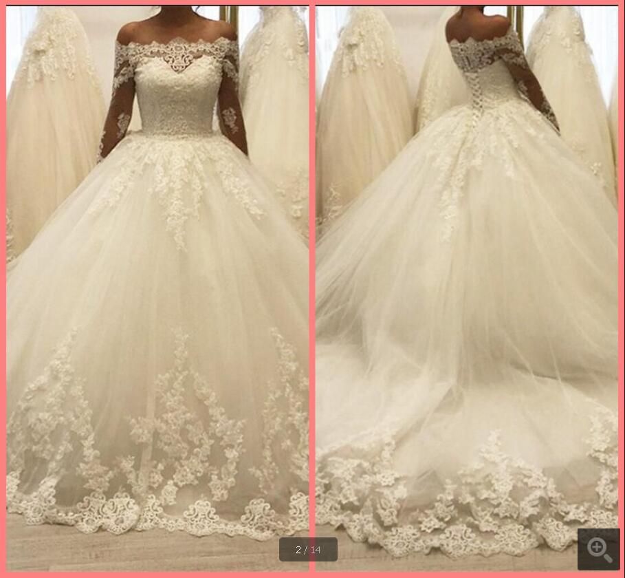 boat neck ball gown