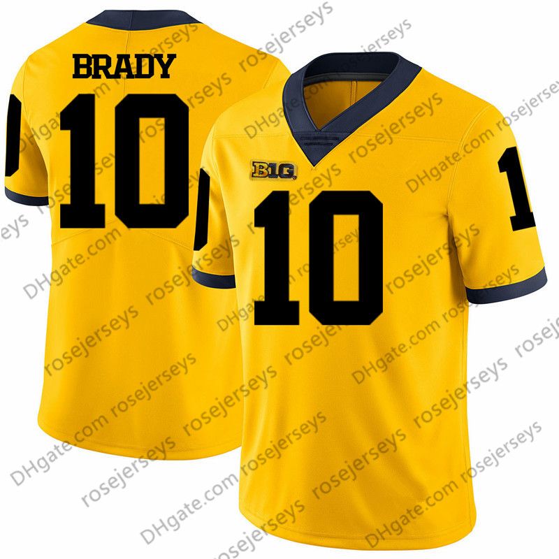 10 Tom Brady Yellow