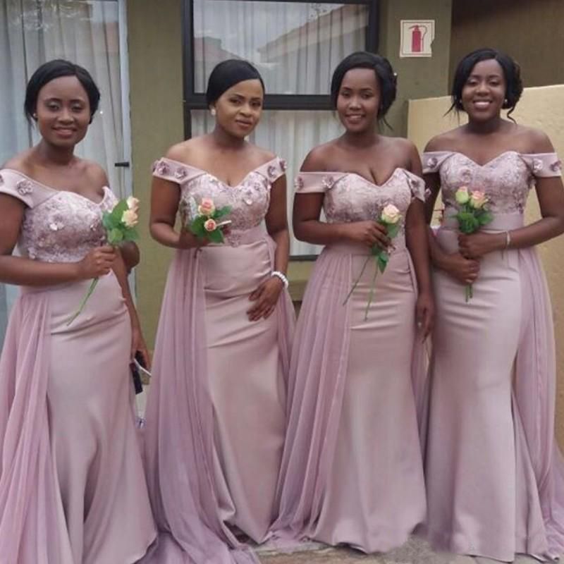 plus size dusky pink bridesmaid dress