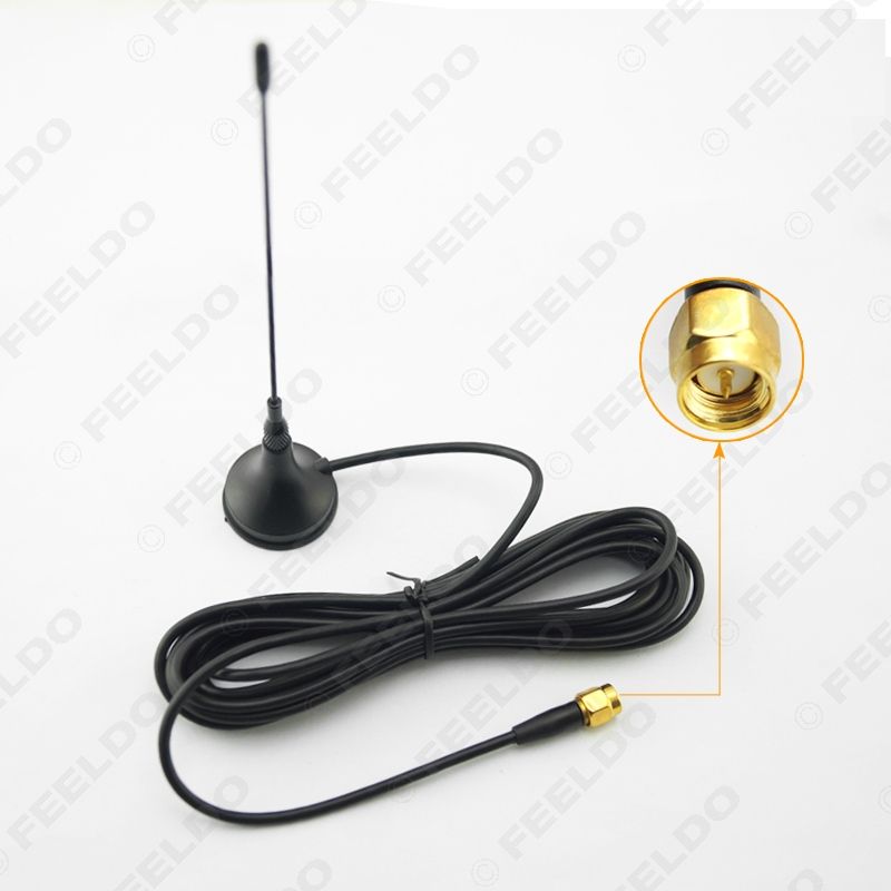 conector SMA Antena activa con amplificador incorporado para TV digital 925