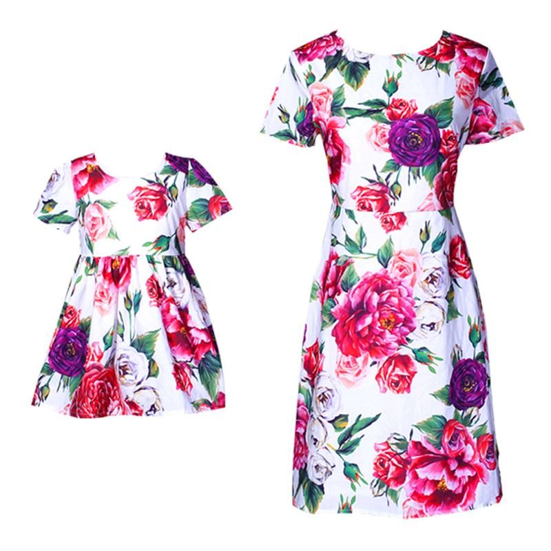 mom and daughter dresses plus size