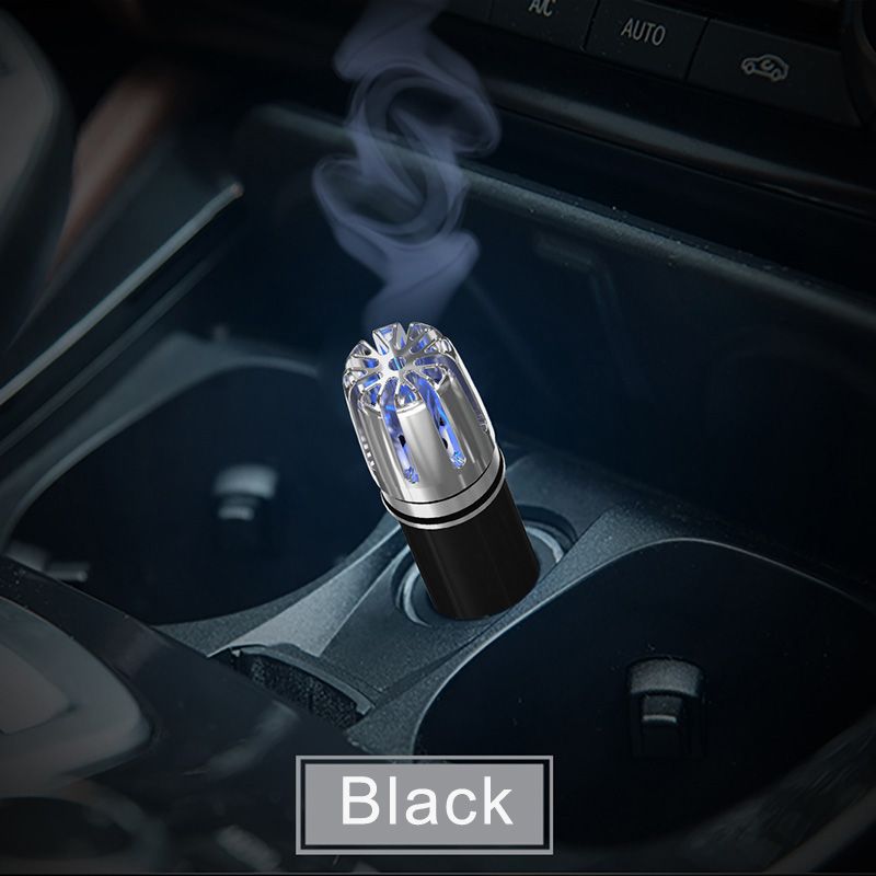Available in Gold and Silver-Auto Car Fresh Air Ionic Purifier Car Ionizer