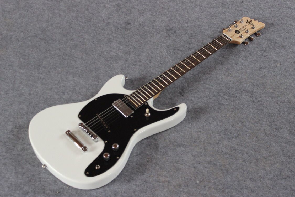 Compra Guitarra Eléctrica, Palisandro, Guitarra De Color Blanco, Golpeador  Negro, De Alta Calidad De Las Recolecciones De 6 Picaduras Gitaar Barato |  Entrega Rápida Y Calidad | Es.Dhgate