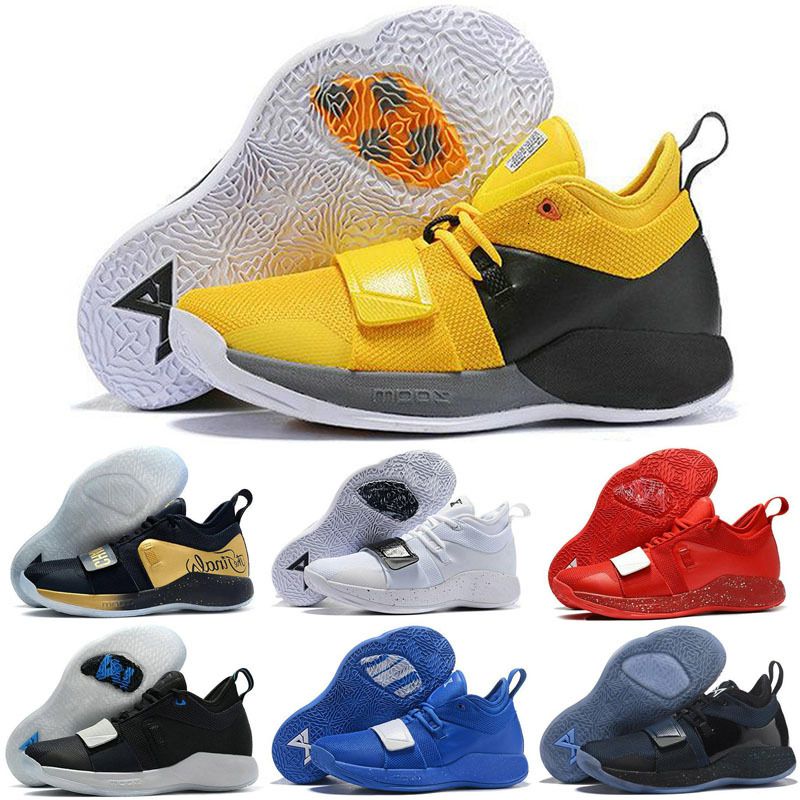 paul george shoes kids yellow