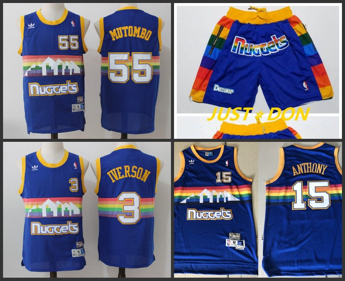 denver nuggets iverson jersey