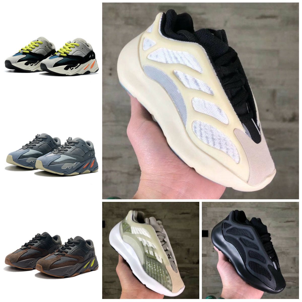 الاطفال تشغيل 700 V3 أحذية كاني ويست موجة عداء 700 أحذية V2 الشباب المدربين Sply 700 الرياضية حذاء رياضة طفل عارضة مقاس الحذاء 28 35 2020 من Shoes Kids 344 2ر س موبايل Dhgate