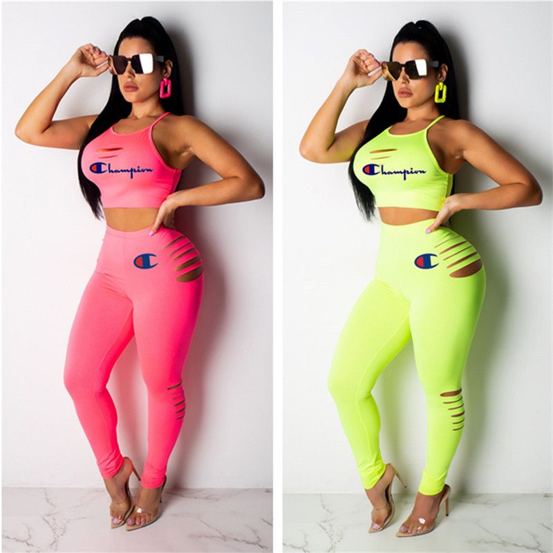champion ripped leggings