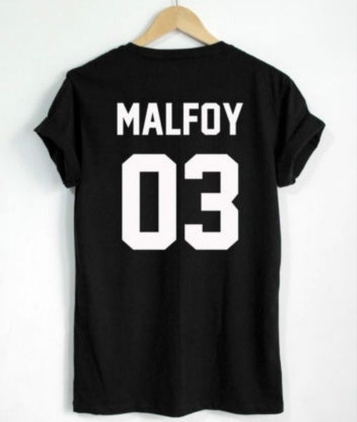 Acquistare Maglietta Draco Malfoy Camicia Harry Potter 03 Stampa Sul Retro  Camicia Casual In Cotone Casual F Economico | Consegna Veloce E Qualità |  It.Dhgate
