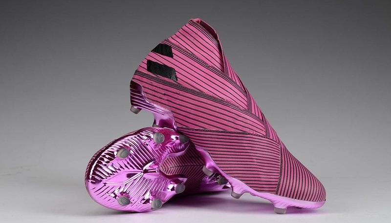 pink laceless nemeziz