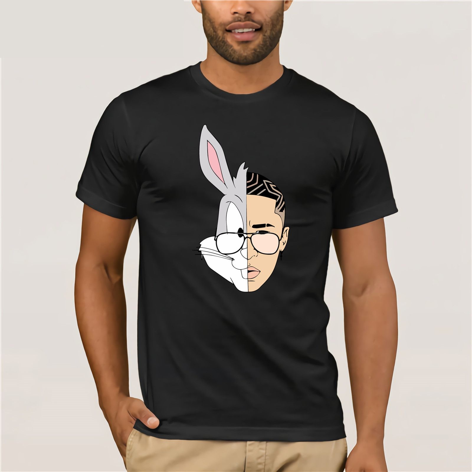Bad bunny comic shirt Clearance
