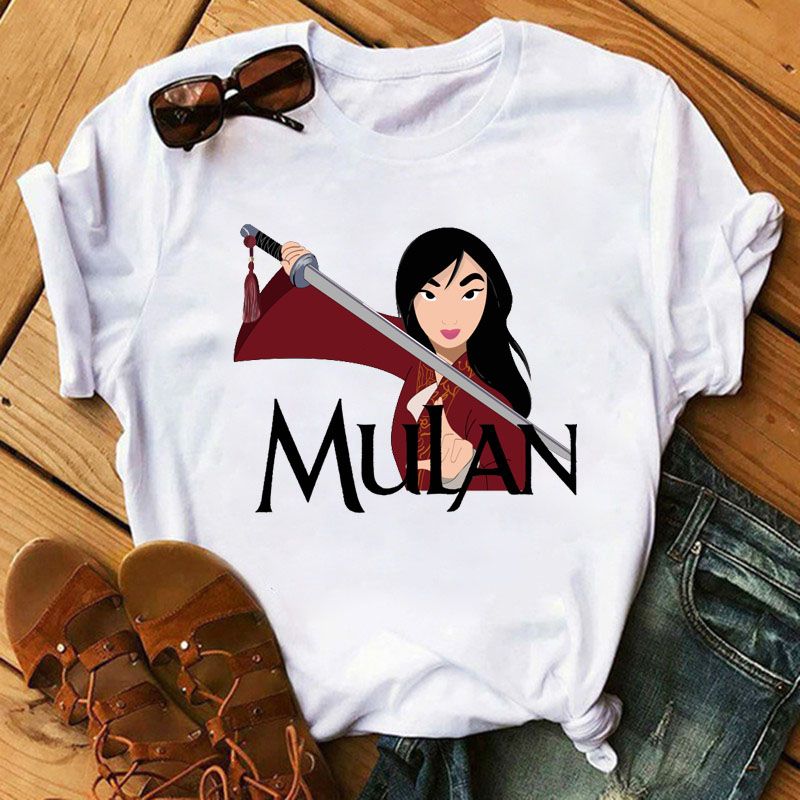 Polera Manga Corta Disney Princesas-Mulan - Poleras y Blusas | Paris.cl