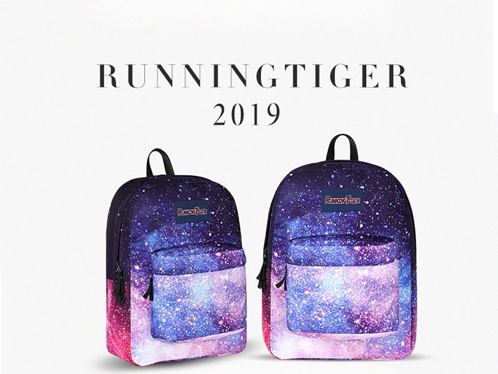 running tiger backpack