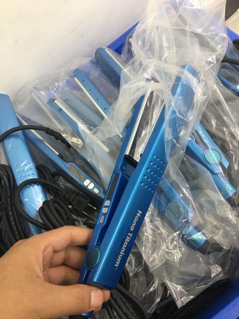 Compre Nano Titanium PRO 450F 1 1/4 Placas Babe Liss Plancha Alisadora De  Cabello Plancha Plana Plateada 1.25 Con Paquete Al Por Menor En Stock A  7,14 € Del Ctle20199 | Es.Dhgate.Com