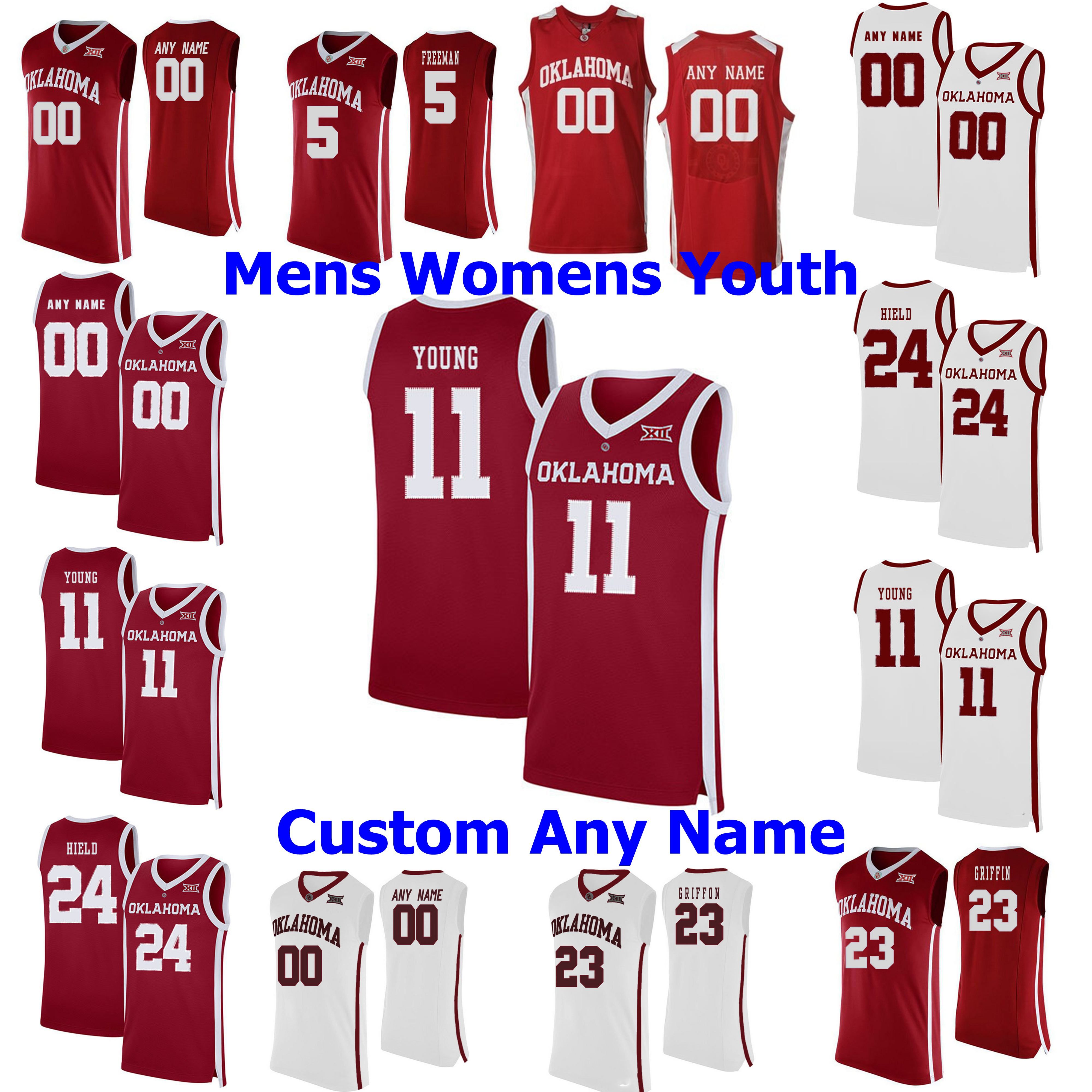 trae young oklahoma jersey