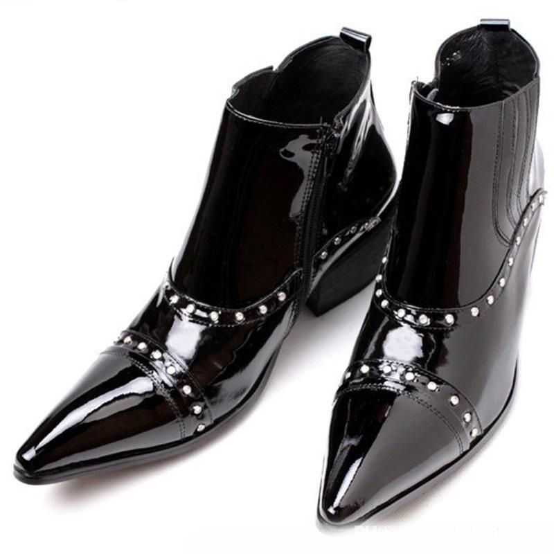 sapato envernizado militar