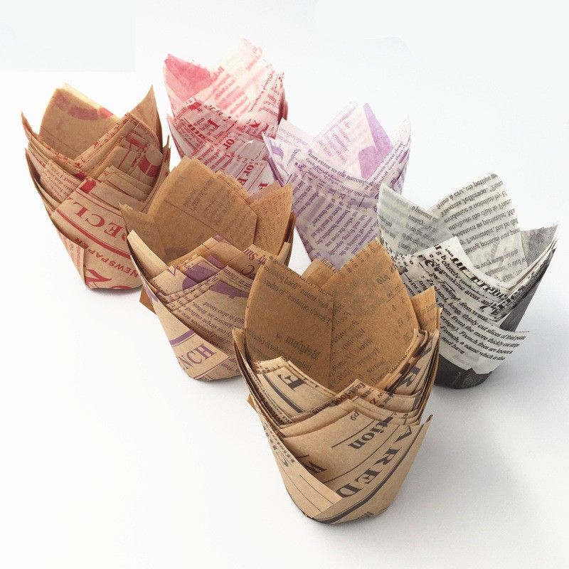 Grosshandel 50 Teile Los Lebensmittelqualitat Papier Kuchen