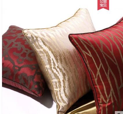 Modern Minimalist Chinese Style Luxury Pillowcase Soft Cushion