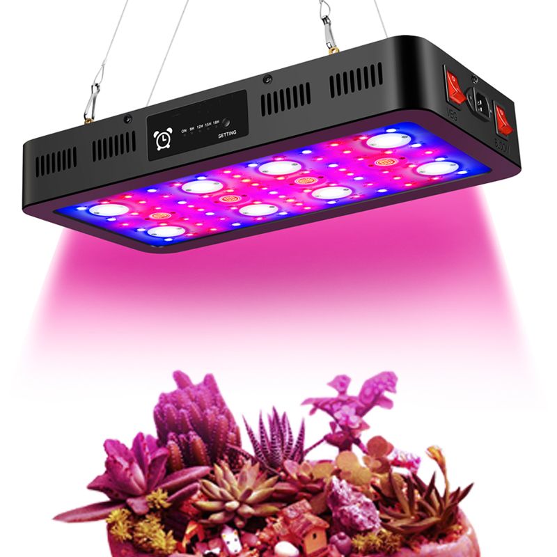2400W Timer Control LED Grow Lights ,Full Spectrum LED Grow Light With