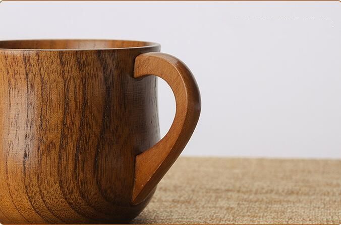 Grosshandel Hochwertige Chinesische Naturliche Handwerk Holz Milch Kaffeetassen Grun Tee Tasse Bier Becher Griff Geschirr Teetasse Von Pitt2016 2 53 Auf De Dhgate Com Dhgate