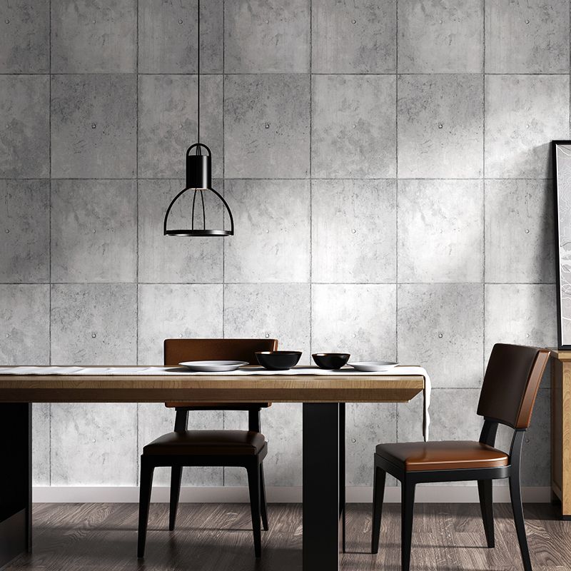 Cement Gray Imitation Tile Wallpaper For Bedroom Walls 3d Study Room Restaurant Bar Brick Pattern Pvc Waterproof Vinyl Wallpaper Sexy Wallpapers