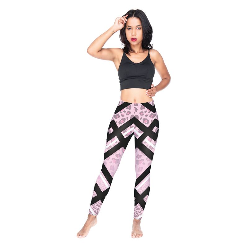 legging leopard fille