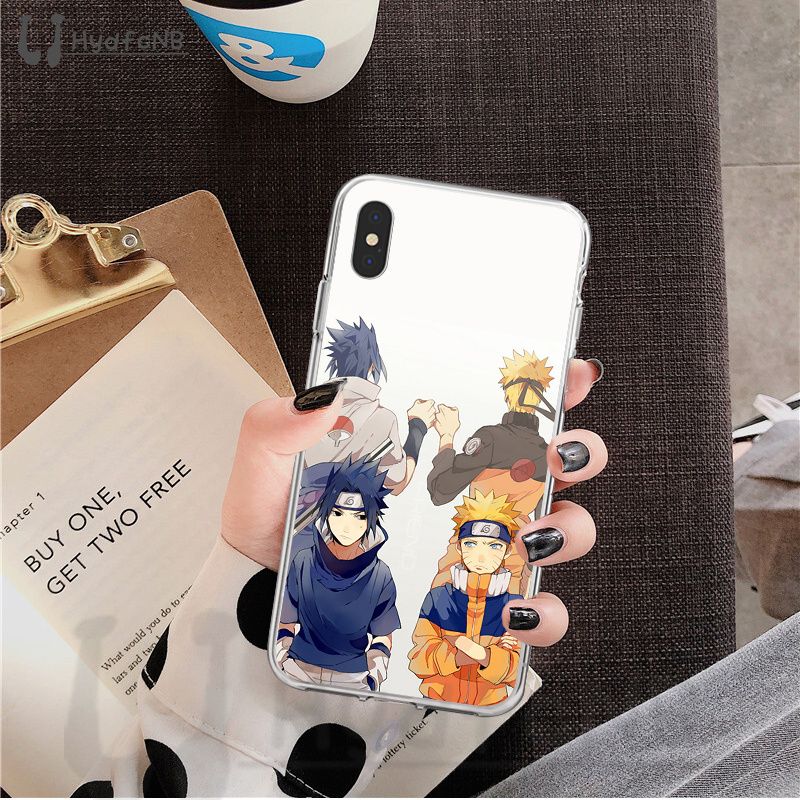 2020 Naruto Transparent High Quality Silicone Phone Case For IPhone 11