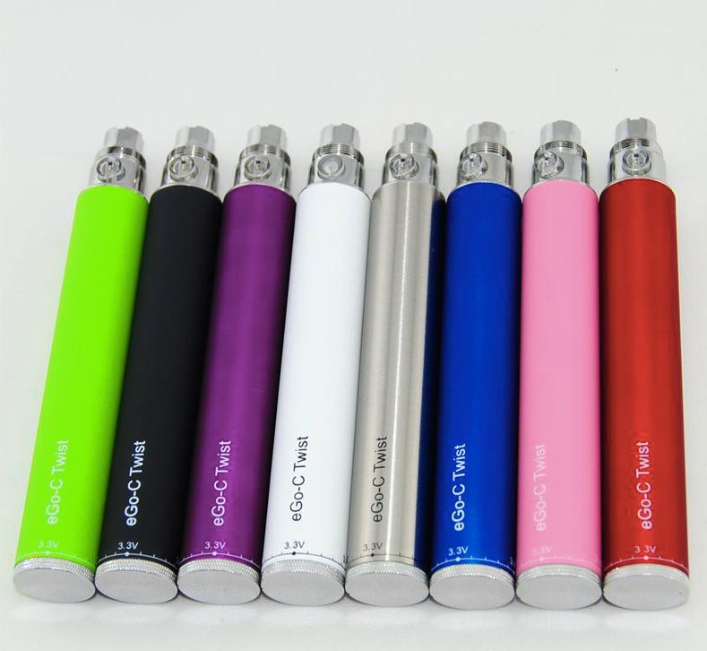 EGo C Twist Battery Vape Pen E Cigarette Batteries Variable Voltage 510