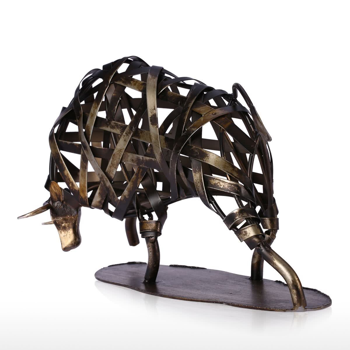 Escultura De Tooarts Metal Escultura Moderna Hierro Trenzado Escultura De Tooarts Metal Escultura Moderna Hierro Trenzado