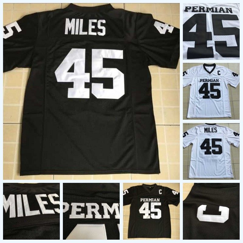 American Football Jersey Boobie Miles #45 Friday Night Lights Permian Stitched 