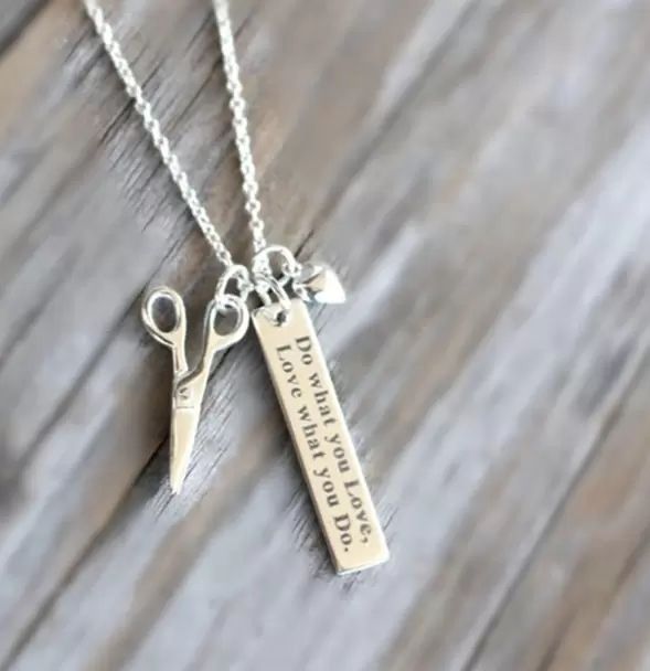 2019 Gift Hair Stylist Hairstylist Cosmetologist Jewelry Scissor