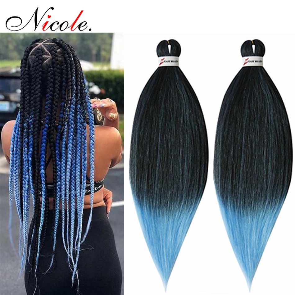 2019 Nicole Ez Braid Synthetic Kanekalon Hair Extensions Jumbo