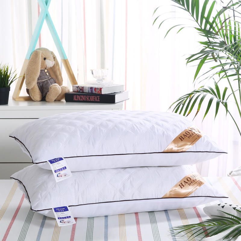 42 70cm Feather Velvet Neck Pillow Core Five Star Hotel Special