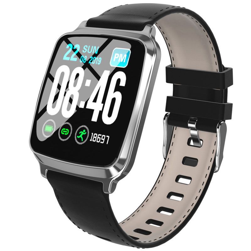 analog smartwatch with heart rate monitor