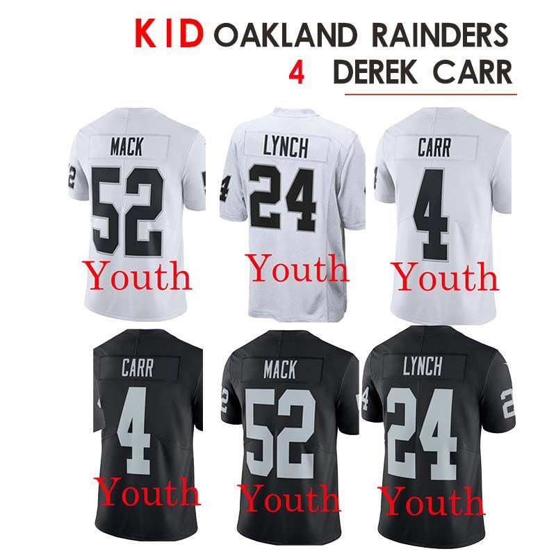 kids derek carr jersey