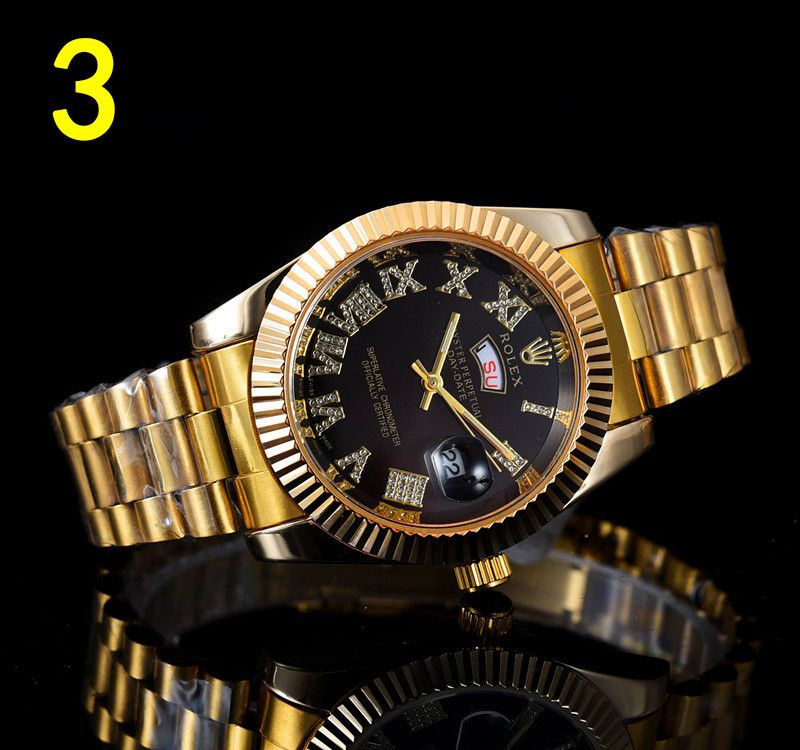 New 2020 Mens Designer Watches Man Luxury Diamond Watch Gold Roman Quartz Watches Stainless Steel Fashion Wristwatch Gift Atmos Clock Watch Shopping Best Deals On Watches From Anyipei1 17 47 Dhgate Com