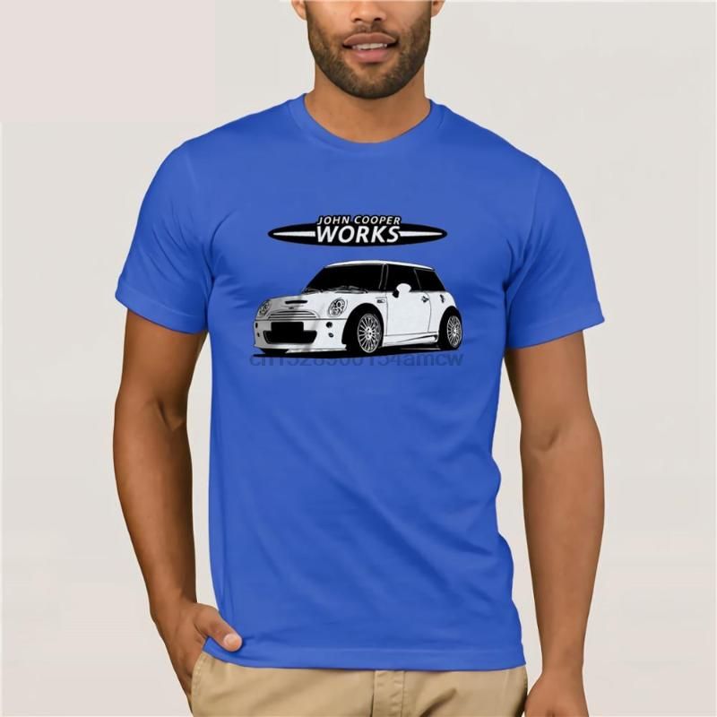 Mini Cooper R53 S JCW Silhouette Racing Mens Casual Tee Shirt Classics T- shirt Sports Cotton Tee Clothes | Wish