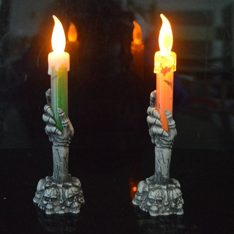 glowing candle store