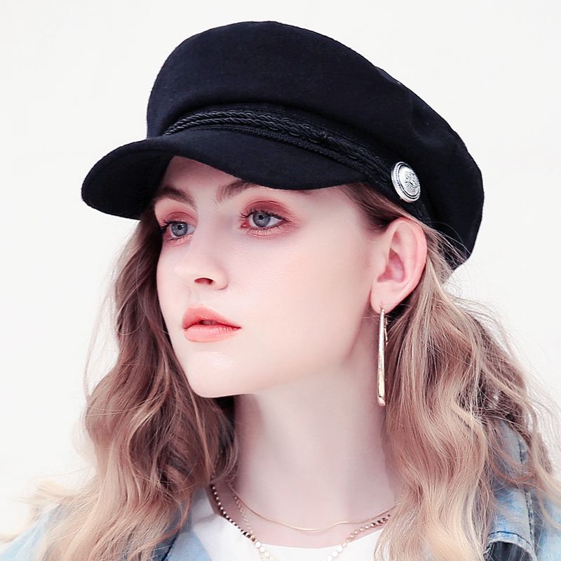 womens black baseball cap