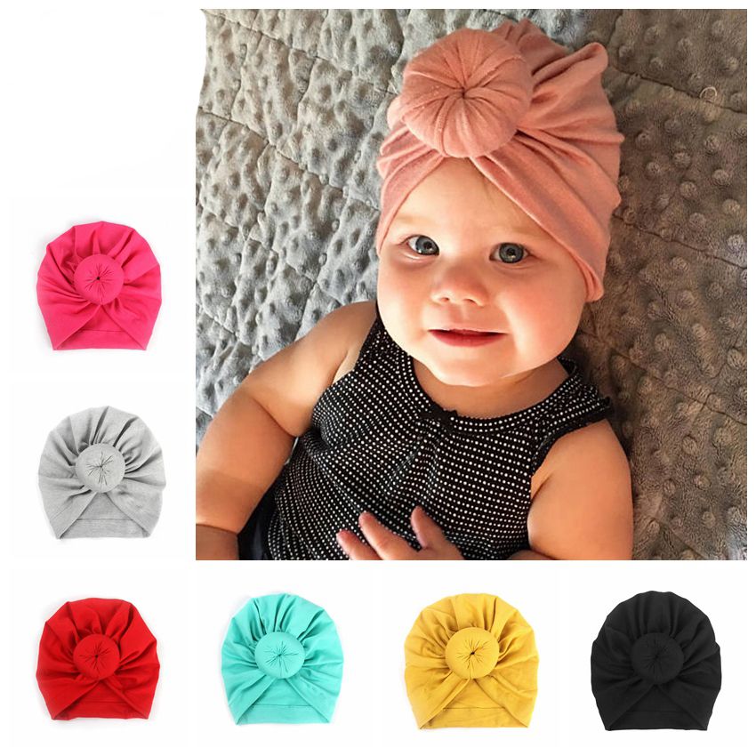 red baby turban