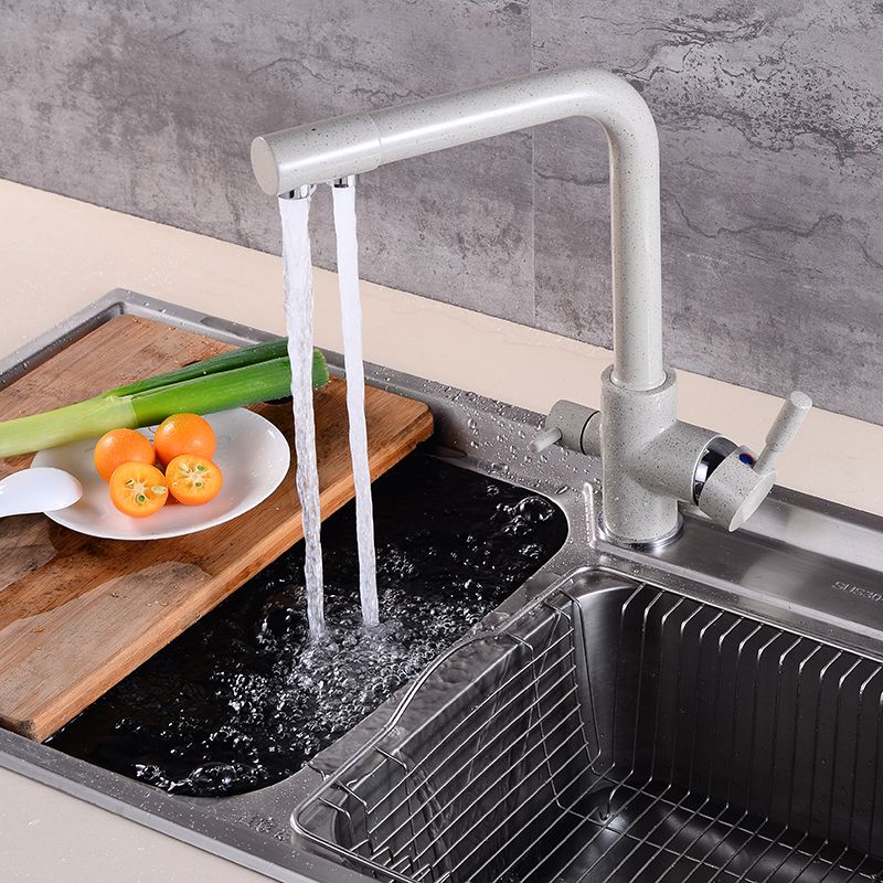 2019 Kitchen Filtered Faucet Water With Dot Brass Purifier Faucet