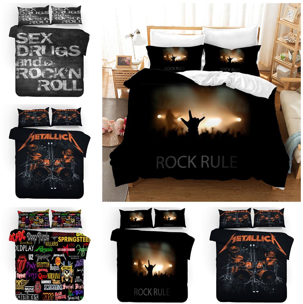 3pc Unique Design S Duvet Quilt Cover With Pillowcases Bedding Set