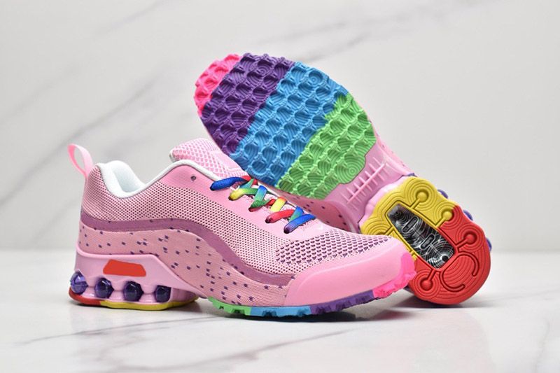 rainbow running shoes