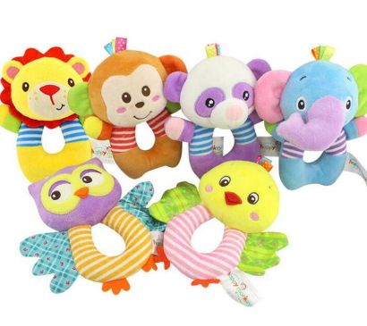 soft baby rattle