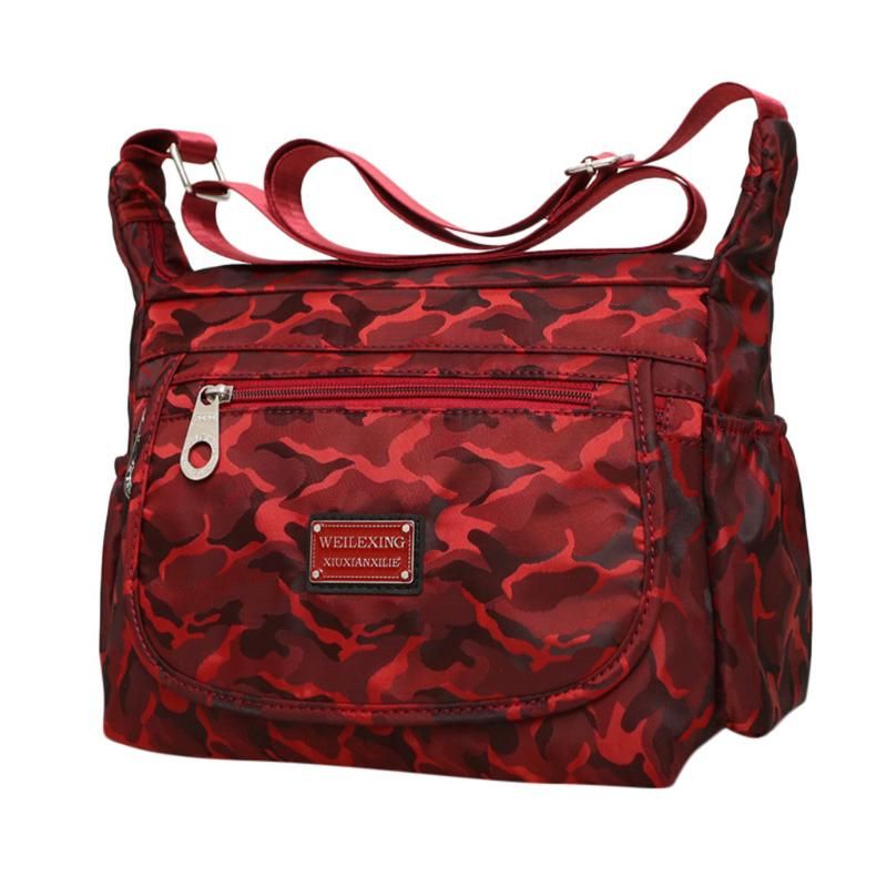 Retro Crossbody Bags 2020 Canvas Handbag Multi Pocket Large Capacity Shoulder Bag Casual ...